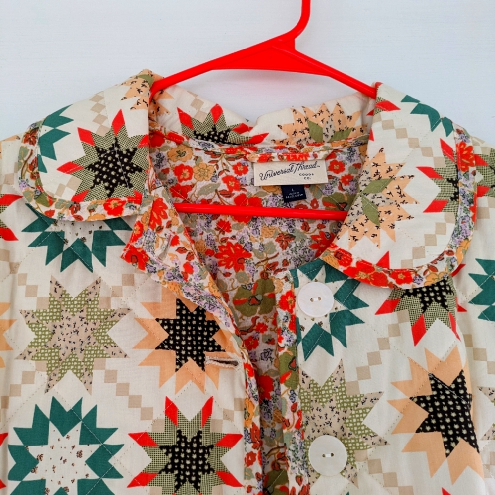 Universal Thread / Target Quilt Jacket